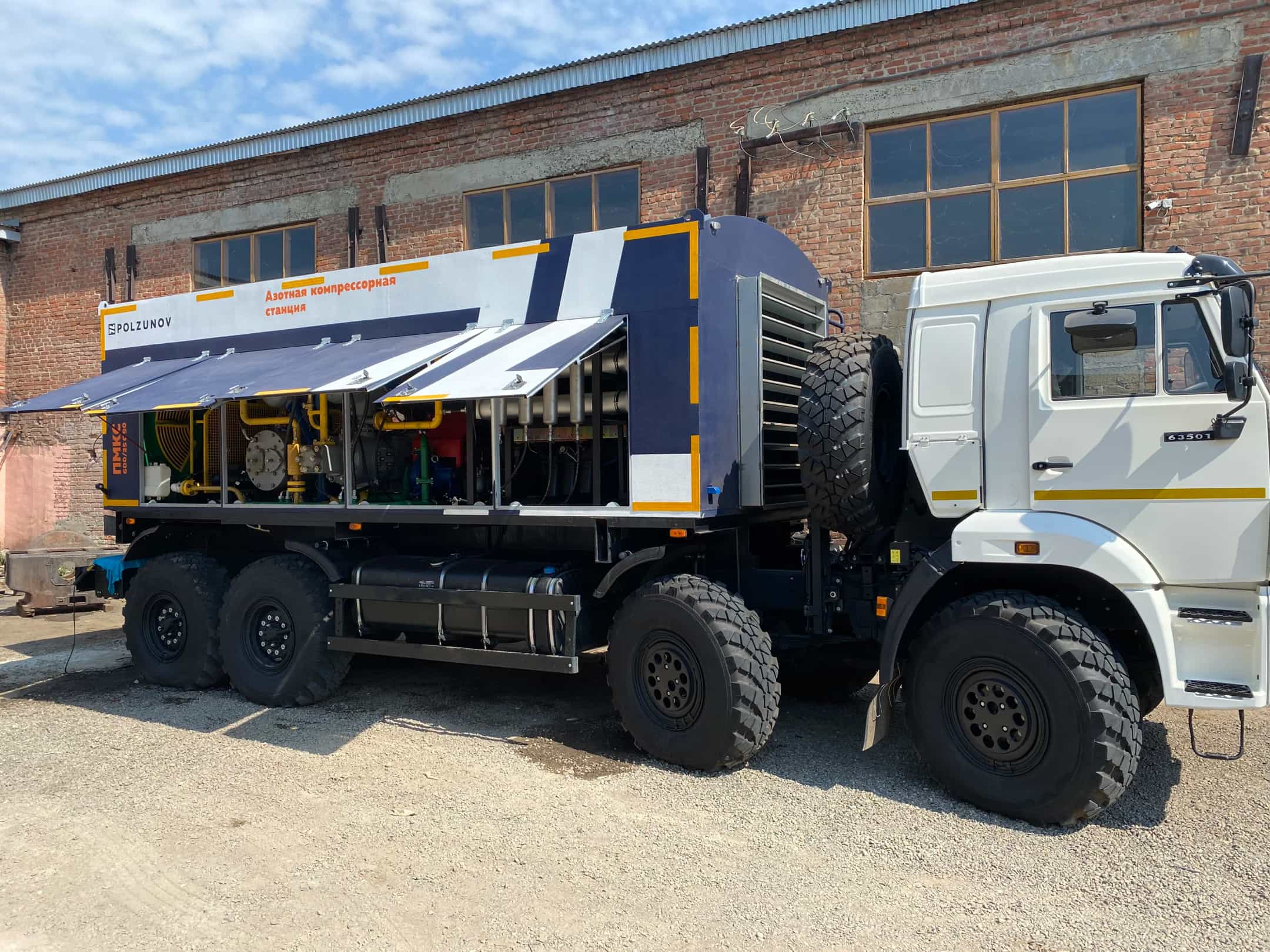 Азотная компрессорная станция ПМКС